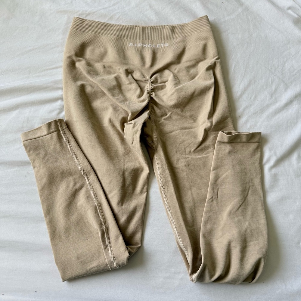 Alphalete Amplify Leggings Linen Medium